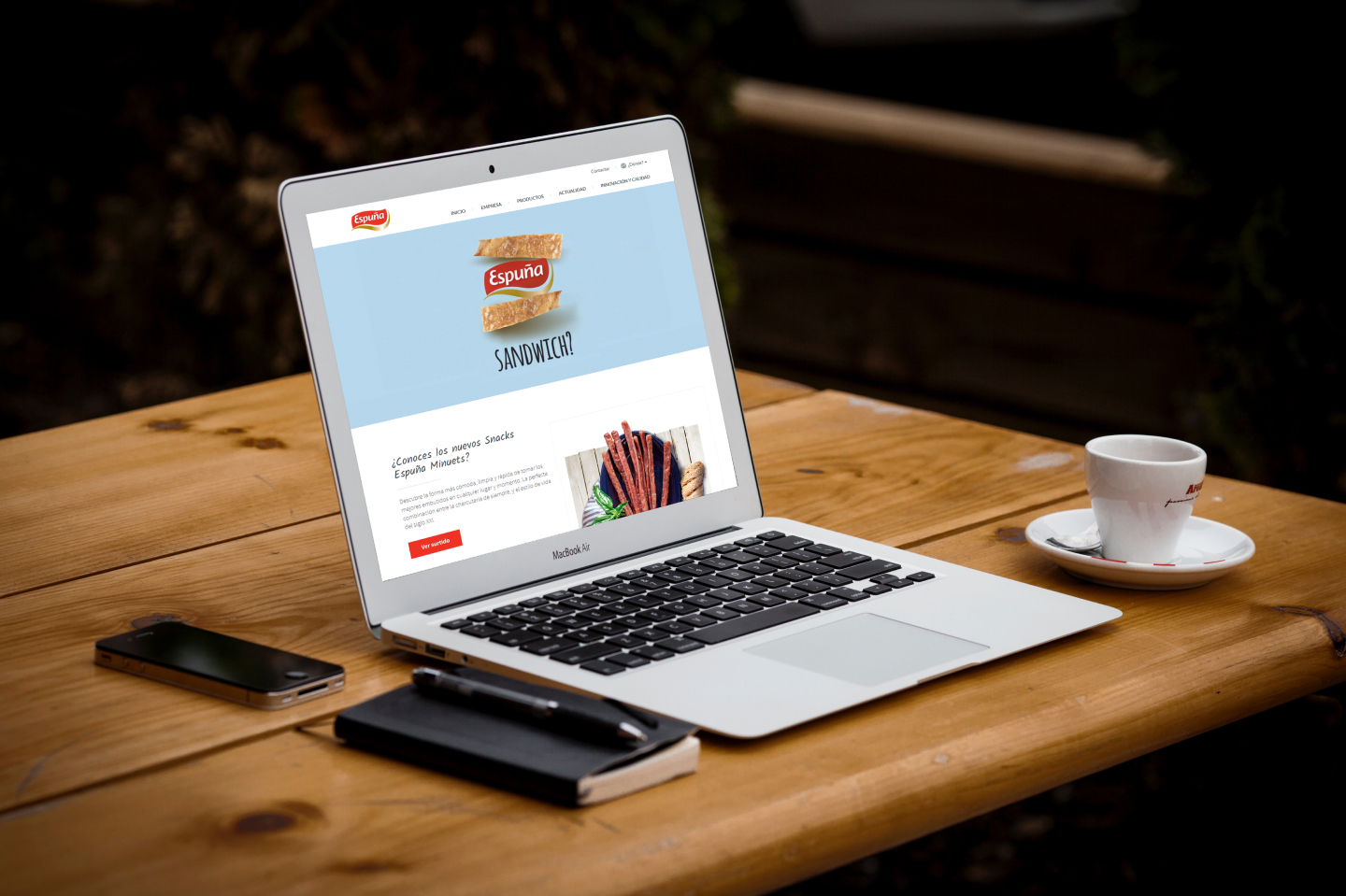 Captura de pantalla del proyecto