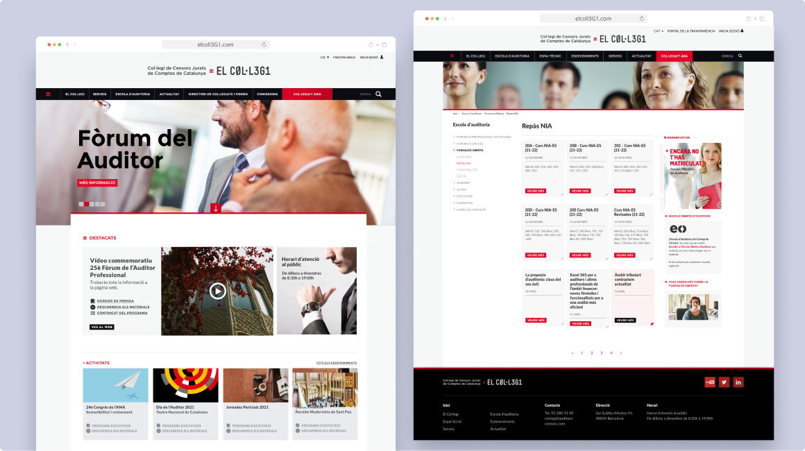 Image of the project Col·legi d'Auditors