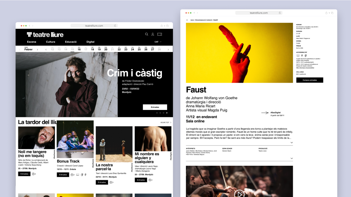 Image of the project Teatre Lliure