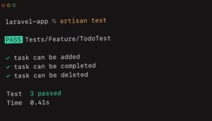 El testeo es una de las grandes ventajas de Laravel