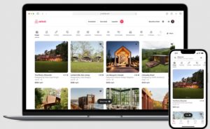 UX: página de inicio de Airbnb