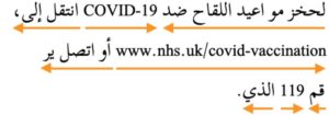 Adaptación de la web a otros idiomas: escritura de derecha a izquierda del alfabeto árabe