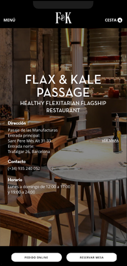 Restaurante Flax&Kale